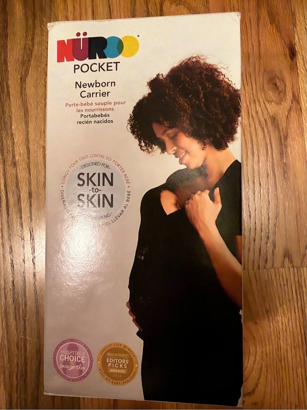 NuRoo Pocket Newborn Carrier M (6-10) Like New